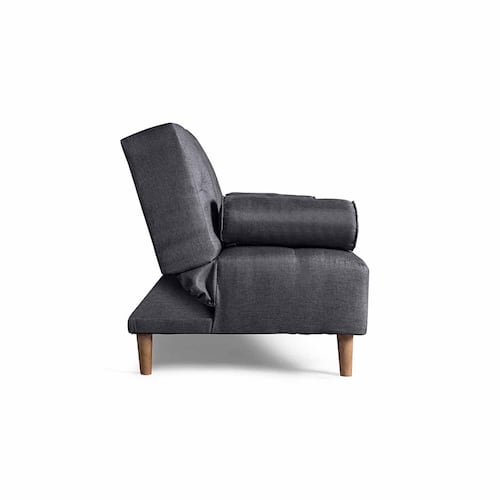 MAKORA Sofá Cama Paccino Lino Color Gris Oxford