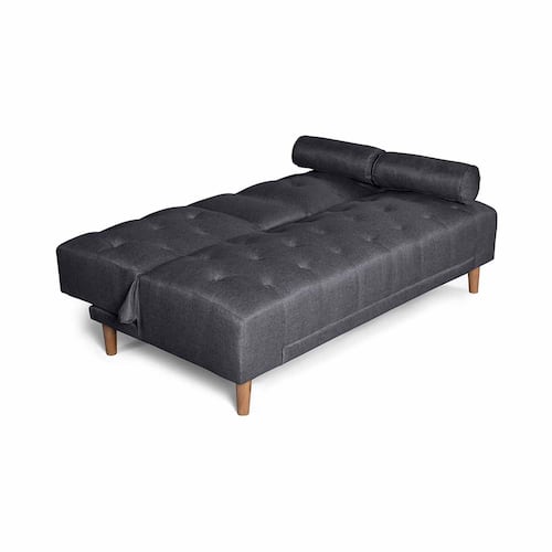 MAKORA Sofá Cama Paccino Lino Color Gris Oxford