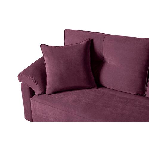 MAKORA Sofá Cama Reclinable Modelo Branson Morado
