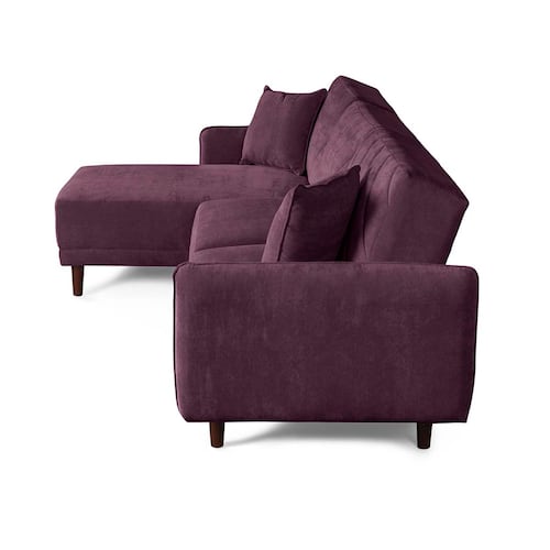 MAKORA Sala Modular Reclinable Modelo Cosmo Morado