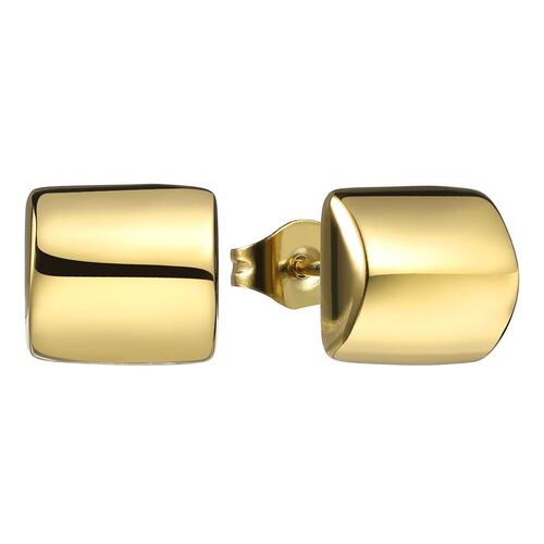Set Aretes y Collar Acero Inoxidable 3 Tonos Enso