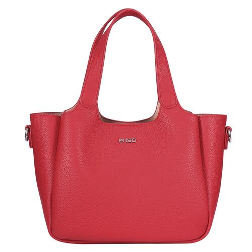 Bolso Tote Enso Rojo para Mujer