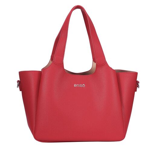 Bolso Tote Enso Rojo para Mujer
