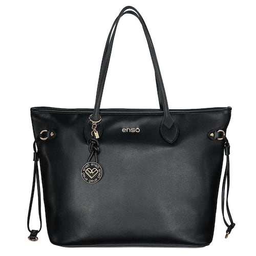 Tote Enso Color Negro para Mujer