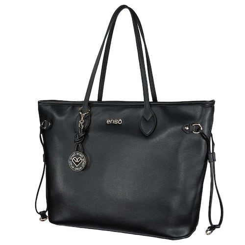 Tote Enso Color Negro para Mujer