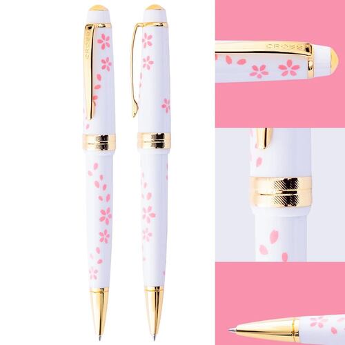 Bolígrafo Bailey Light Blanca/Oro Cross