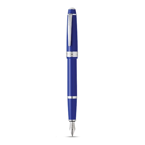 Pluma Fuente Bailey Azul/Cromo Cross