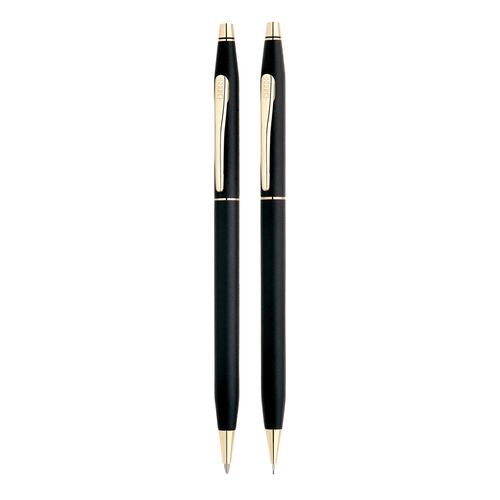 Set Bolígrafo y Lapicero Classic Century Negro/Oro Cross