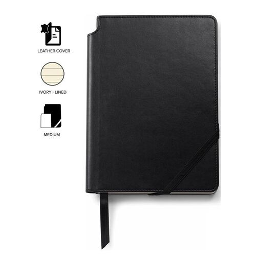 Agenda Diaria Negra Rayada Cross