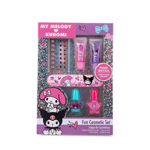 Juego de Cosméticos Fun Kuromi & My Melody
