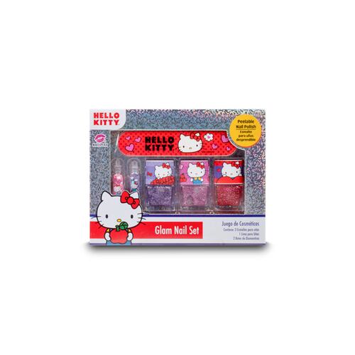 Juego de Cosméticos Glam Nail Set Hello Kitty
