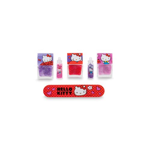 Juego de Cosméticos Glam Nail Set Hello Kitty