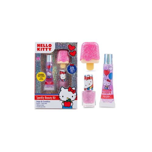 Juego de Cosméticos Sparkly Beauty Kit Hello Kitty
