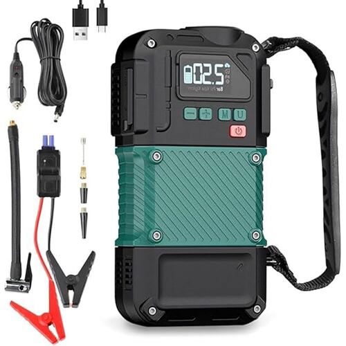 Arrancador de Batería para Autos 4 En 1 Tool Master