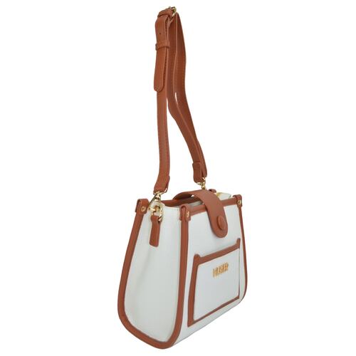 Bolso Crossbody Huser Blanco para Mujer