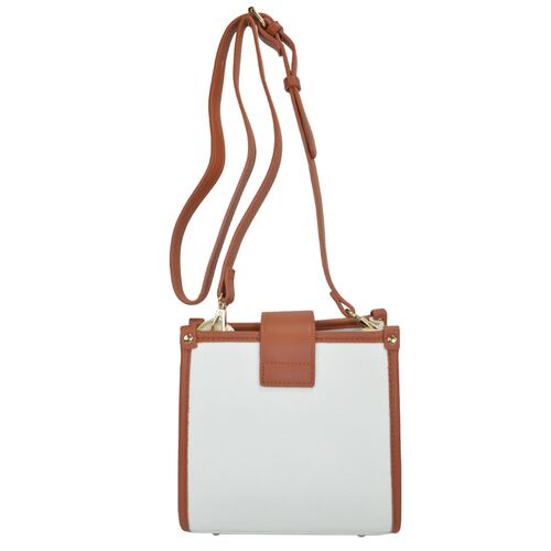 Bolso Crossbody Huser Blanco para Mujer