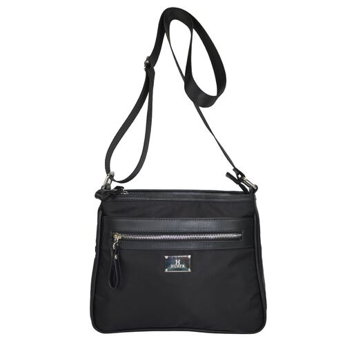 Bolso Crossbody Huser Negro para Mujer