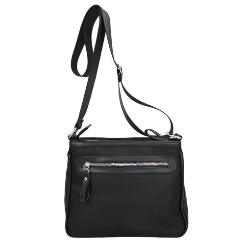Bolso Crossbody Huser Negro para Mujer