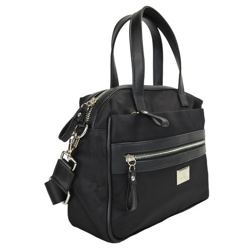 Bolso Crossbody Huser Negro para Mujer