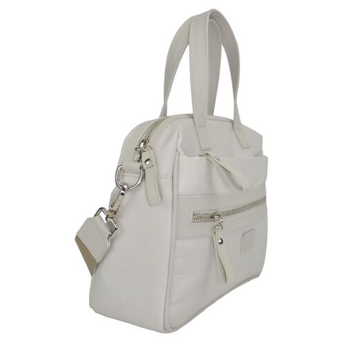 Bolso Crossbody Huser Hueso para Mujer