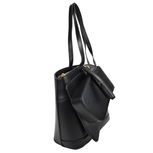 Bolso Tote Huser Negro para Mujer