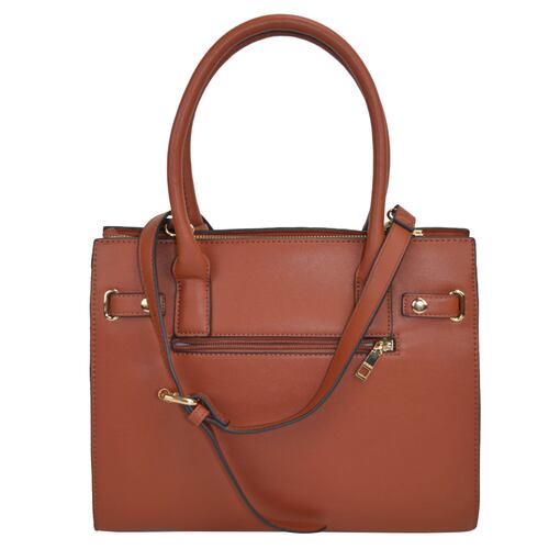 Bolso Satchel Huser Café para Mujer
