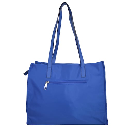 Bolso Tote Huser Azul para Mujer