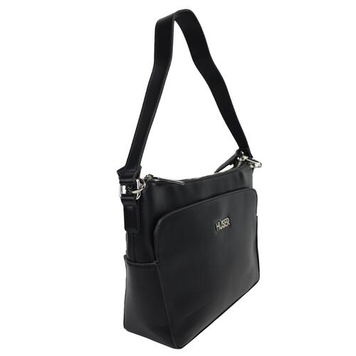 Bolso Crossbody Huser Negro para Mujer