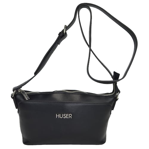 Bolso Crossbody Huser Negro para Mujer