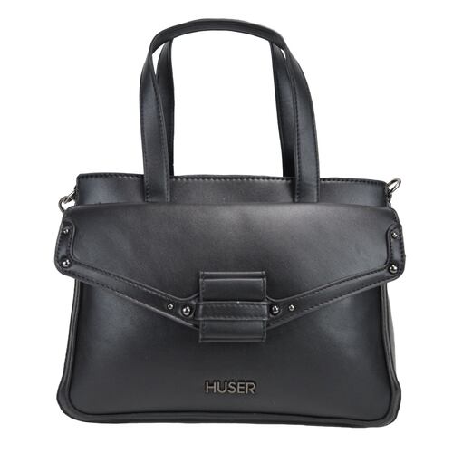 Bolso Crossbody Huser Negro para Mujer