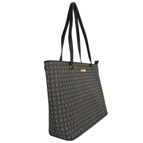 Bolso Tote Huser Negro para Mujer