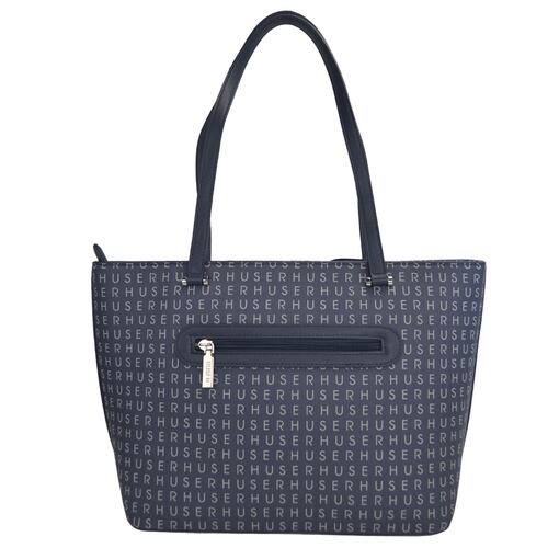 Bolso Tote Huser Azul para Mujer