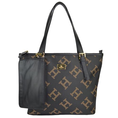 Bolso Tote Huser Negro para Mujer