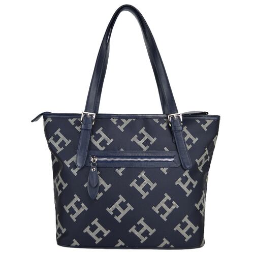 Bolso Tote Huser Azul para Mujer