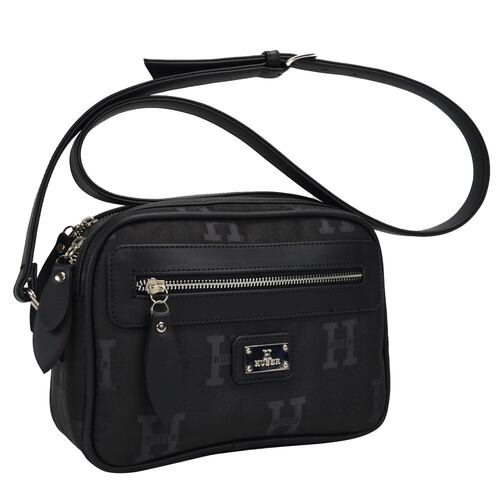 Bolso Crossbody Huser Negro para Mujer