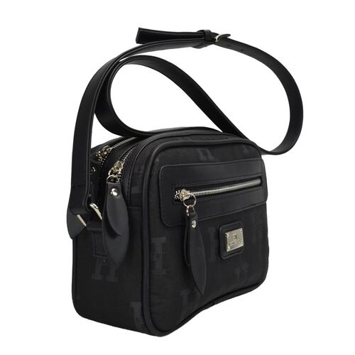 Bolso Crossbody Huser Negro para Mujer