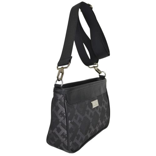 Bolso Crossbody Huser Gris para Mujer
