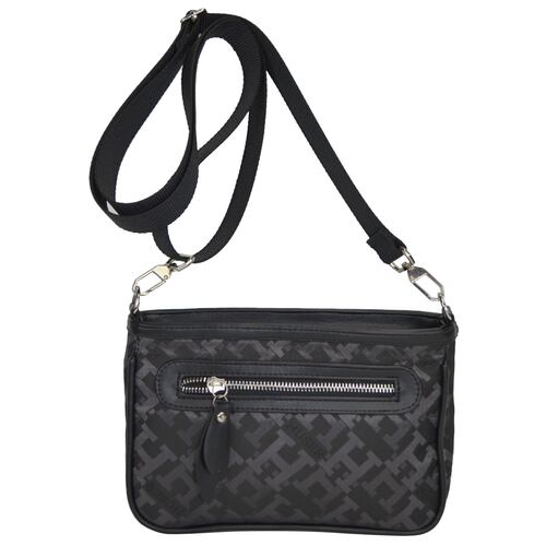 Bolso Crossbody Huser Gris para Mujer