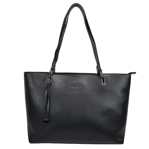 Bolso Tote Huser Negro para Mujer