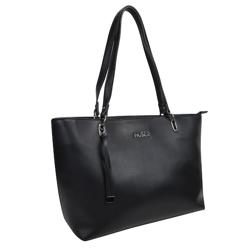 Bolso Tote Huser Negro para Mujer