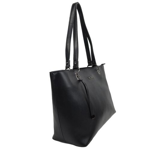 Bolso Tote Huser Negro para Mujer