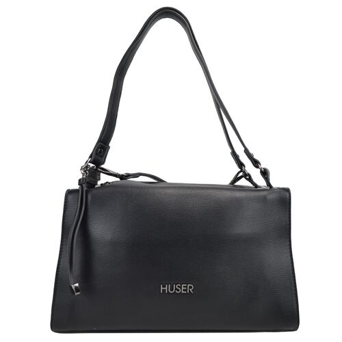 Bolso Crossbody Huser Negro para Mujer