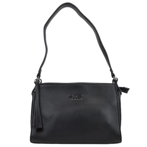 Bolso Crossbody Huser Negro para Mujer