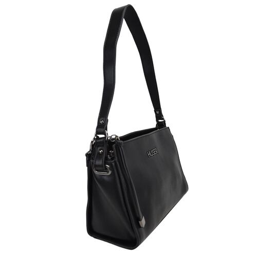 Bolso Crossbody Huser Negro para Mujer