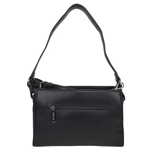 Bolso Crossbody Huser Negro para Mujer