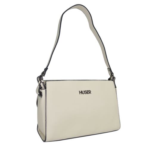 Bolso Crossbody Huser Blanco para Mujer