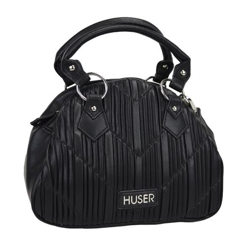 Bolso Crossbody Huser Negro para Mujer