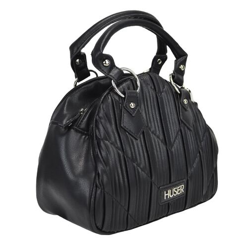Bolso Crossbody Huser Negro para Mujer