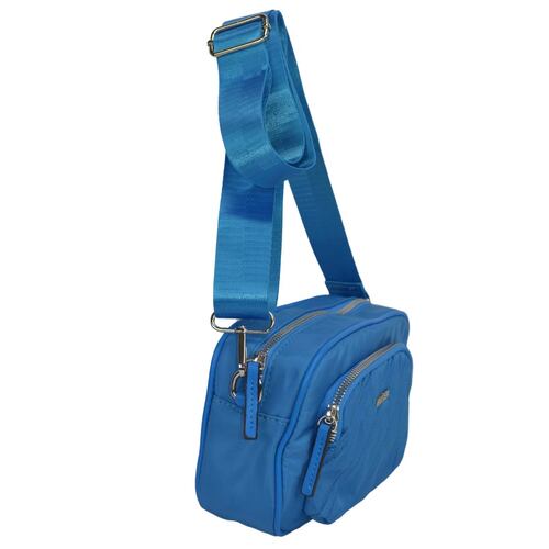 Bolsa Crossbody Huser Azul para Mujer