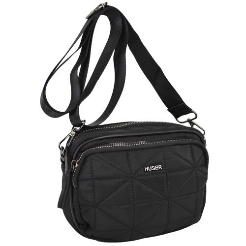 Bolsa Crossbody Huser Negro para Mujer